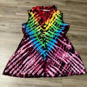 XXL Tie Dye Mini Dress NWOT